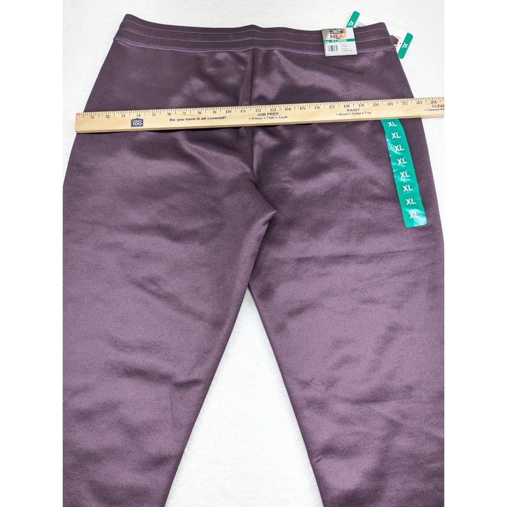 WOMEN 32 Degrees Heat Tech H Purple‎ Fleece Jogger Pants XL - Picture 6 of 11